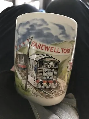 £9.99 • Buy Thomas The Tank Engine And Friends - A Wedgwood Beaker Titled  Farewell Toby”