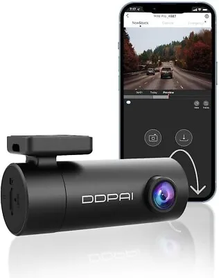 $77.95 • Buy DDPAI Dash Cam 1296P, Wifi Dash Camera For Cars, Dash Cam Front With App, Car Ca