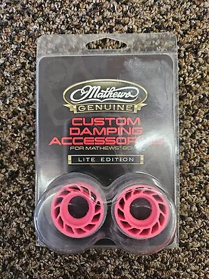 Mathews Custom Damping Accessories 3/8  (Lite Pink) • $12