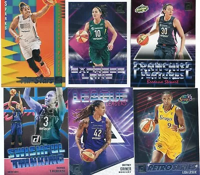 2019 Panini Donruss WNBA PICK YOUR CARD To Complete BASE INSERT SET ALL-STARS+ • $1.29