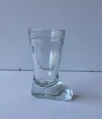 Vintage Mod Dep Boot Shot Glass #20 Clear • $6