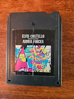 ELVIS COSTELLO - Armed Forces 8 Track - Tested • $6.99