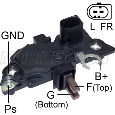 Alternator Regulator For Volkswagen Amarok 2H 2H Engine CFPA 2.0L Petrol 12-15 • $77