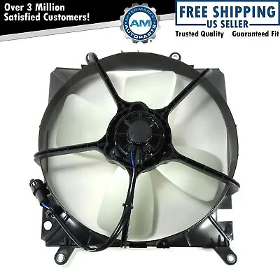 Radiator Cooling Fan Assembly W/ Motor For 88-92 Toyota Corolla 89-92 Geo Prizm • $38.99