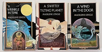 Madeleine L'Engle Trilogy/A Wrinkle In Time/Swiftly Tilting Planet/Wind In Door • $9.99