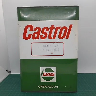 Vintage Original Castrol Chain Saw Lube One Gallon Tin • $95