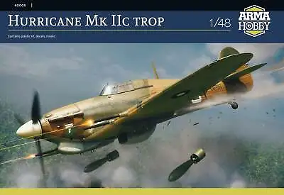 Arma Hobby 40005 1:48 Hawker Hurricane Mk.IIc Trop • £41.39