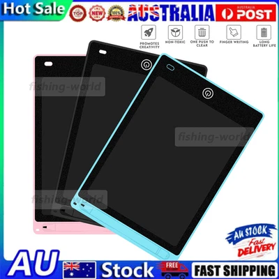 $4.79 • Buy 8.5 / 10 / 12  LCD Writing Tablet Drawing Board Colorful Handwriting Pad