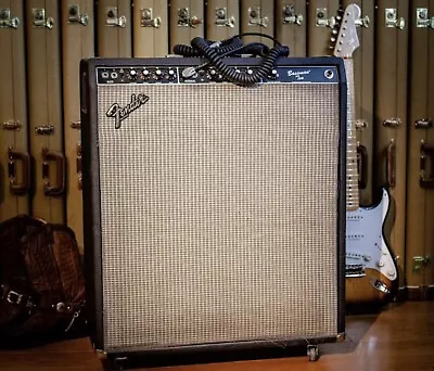 Fender Bassman 4x10  Combo 1980Silverface • $847