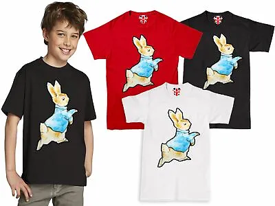 £7.59 • Buy Peter Rabbit T-Shirt World Book Day T Shirt Kids Funny Character Children Tee