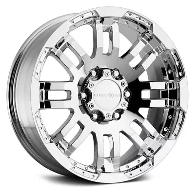 Vision 375 WARRIOR Wheels 17x8.5 (18 5x135 87.1) Chrome Rims Set Of 4 • $1108