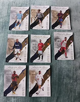 Match Attax Champions League 2023/2024 Alle 8 Artists Of The Game Komplett 23/24 • £12.32