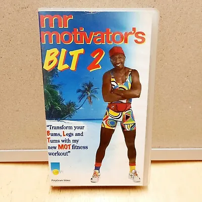 Mr Motivator BLT 2 Vintage Workout Fitness VHS • £12.99