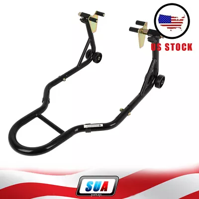 1 Motorcycle Motorbike Sport Bike Front Wheel Paddock Stand Swingarm Lift Jack • $61.62