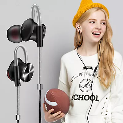 Professional In-Ear Earphone Earpiece For Samsung Galaxy S9/S8 Note 9/8 IPhone 6 • $16.14