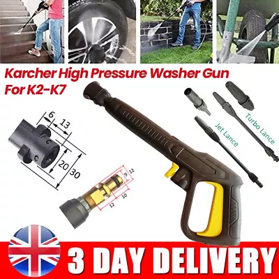 Replacement Pressure Washer Trigger Gun & Jet Lance For Karcher K2 K3 K4 K5 K7 • £10.79