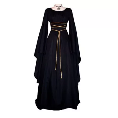 Adult Carnival Ladies Gothic Medieval Queen Cersei Costume Fancy Dress Outfit • $38.64