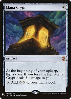 1x Mana Crypt - (NM-Mint) Mystery Booster Cards - MTG Seattle • $183.98