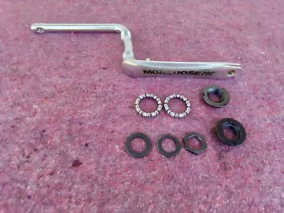 Old Mid School Mongoose Pro 175 BMX 1 Piece Cranks DK • $34.99