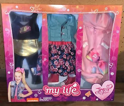$179.15 • Buy My Life As JoJo Siwa 18  Doll Clothes 3 Outfits