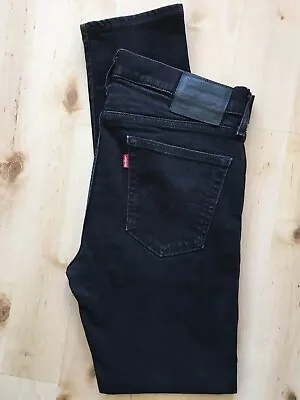 £0.99 • Buy Levi's 519 ! Mens W34 L32 ! Black Denim Zip Fly Skinny Jeans Red Tab Levi 501