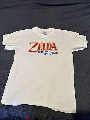 The Legend Of Zelda Phantom Hourglass T-shirt Nintendo 2007 Medium M With Marks • £15