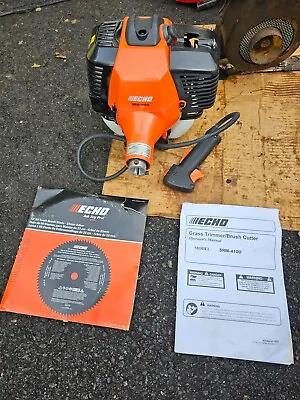 Echo SRM410U 42.7 CC Power Head Brushcutter With 10  Saw Blade *NIB* • $375