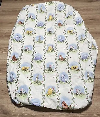 Classic Pooh Fitted  Sheet Winnie The Pooh Eeyore Tigger Piglet • $19.99