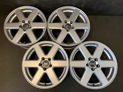 (4) Volvo XC90 Original  Neptune  Silver Wheels Rims + Caps 17  8648831 Hol70263 • $695