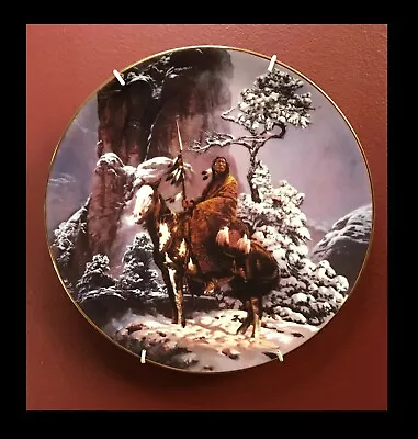 1992 Hamilton Collection  MYSTIC WARRIOR  #3930Y COLLECTORS PLATE 8  • $14.99