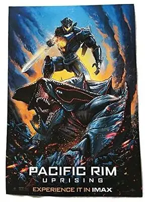 PACIFIC RIM UPRISING - 13 X19  Original Promo Movie Poster 2018 Imax MINT • $9.99