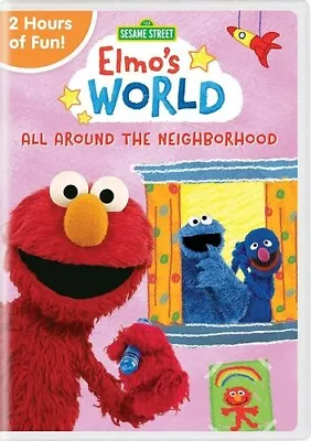 Sesame Street: Elmo's World: All Around The Neighborhood [DVD] *Celophane Tear • $7.95