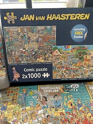 Jan Van Haasteren 1000 Piece Jigsaws Used • £6