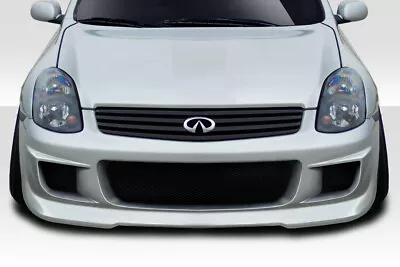 Duraflex Type G Front Bumper Cover - 1 Piece For 2003-2004 G Sedan G35 • $493