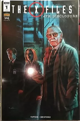 The X-Files: JFK Disclosure #1 Comic Book Stan Lee Box Variant VF/NM 2017 IDW RE • $19.99