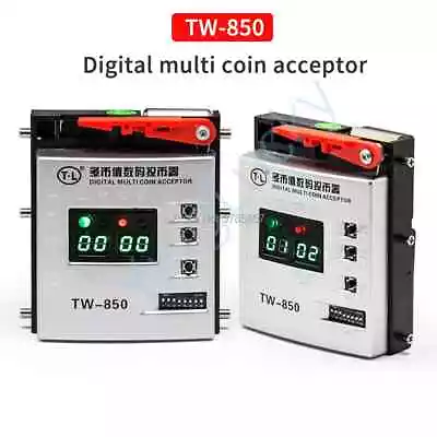 TW-850 Digital Multi Coin Acceptor Coin Selector/Coin Pusher/coin Device • $51