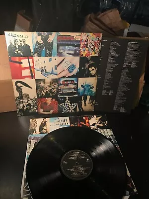 U2 Achtung Baby UNCENSORED LP  Vinyl 1991 Brazil RARE Alternative Rock Original • $82.99