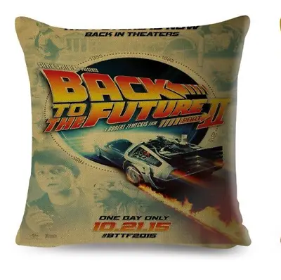 £11.99 • Buy Back To Future Film Musical Throw Pillow 45x45cm Cushion Cover Gift