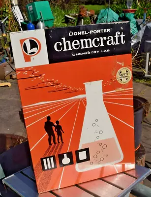 50'-60s VTG Lionel-Porter Chemcraft Chemistry Lab No. 21030  Amazing Set Manuals • $100