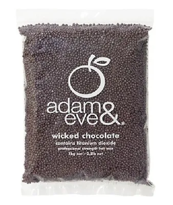 $34.95 • Buy Adam & Eve Premium Wicked Chocolate Beaded Hot Wax 1kg - Waxing Hair Removal