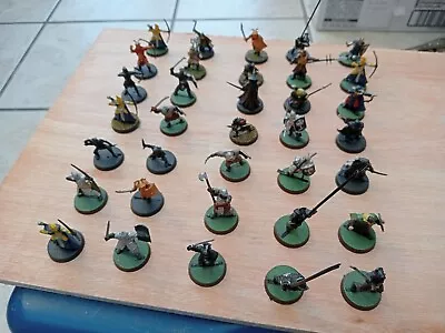 35 Plastic Warhammer Figures Painted And Unpainted • £0.01