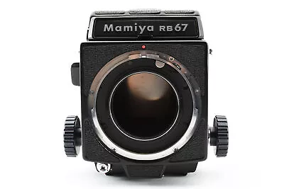 [Exc+5] Mamiya RB67 Pro Film Camera Waist Level Finder 120 Film Back From JAPAN • $249.99