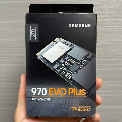 Samsung 970 EVO Plus 2TB M.2 2280 NVMe PCIe Gen 3.0 X4 V-NAND SSD Solid State • $301.40