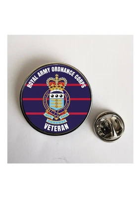 £4.35 • Buy Royal Army Ordnance Corps Veteran Military Army Lapel Badge 25mm