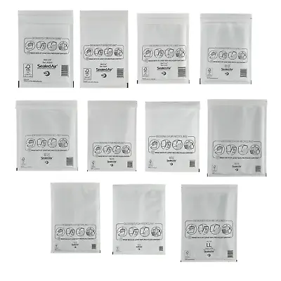 Mail Lite Sealed Air Padded Envelopes A/000 B/00 C/0 D/1 E/2 F/3 G/4 H/5 J/6 K/7 • £50.37