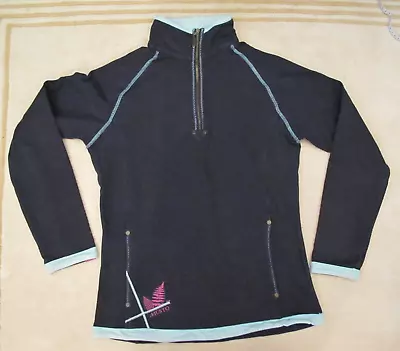 Musto Blue Long Sleeve Sweatshirt/Jumper/Pullover Size UK 10 • £9.50