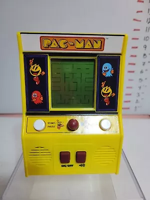 Mini Pac-man Handheld Arcade Classics Game Pacman Machine Vintage Bandai Namco • $10