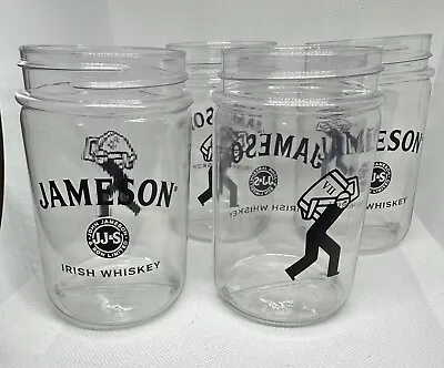 Lot Of 4 Jameson 12oz Whiskey Mule Mason Jars Plastic Acrylic • $9.99
