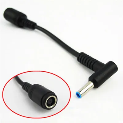 To 4.5mm*3.0mm~Converter For HP Dell Laptop Adapter Connector Power Charger Plug • £3.05
