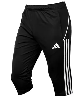 Adidas Tiro 23 League 3/4 Pants Men's Sports Football Soccer Asian Fit HS3548 • $43.11